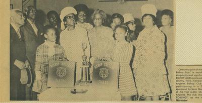 Me (right), and Sister #2 with the Bishop College Alumni Club & Tea